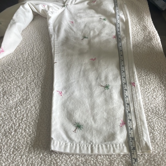 Columbia Pants Capri Palm Tree Flamingo - Picture 10 of 11